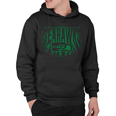 Junk Food unisex NFL team spotlight huvtröja tröja med huva, Seattle Seahawks – svart, XXL Junk Food unisex NFL team spotlight huvtröja tröja med huva, Seattle Seahawks – svart, XXL