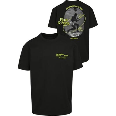 Tee T-shirt för män, svart, L Tee T-shirt för män, svart, L
