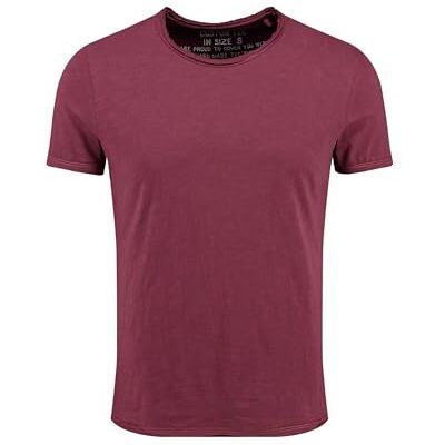 KEY LARGO mäns bröd ny rund t-shirt, Mörkröd (1381), M KEY LARGO mäns bröd ny rund t-shirt, Mörkröd (1381), M