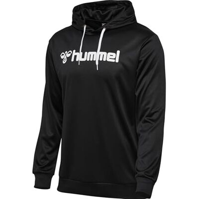 hummel hmlLOGO huvtröja, svart, XL hummel hmlLOGO huvtröja, svart, XL