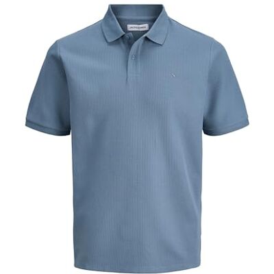 JACK & JONES Jjeaustin Polo Ss Noos, Blå Mirage, XXL JACK & JONES Jjeaustin Polo Ss Noos, Blå Mirage, XXL