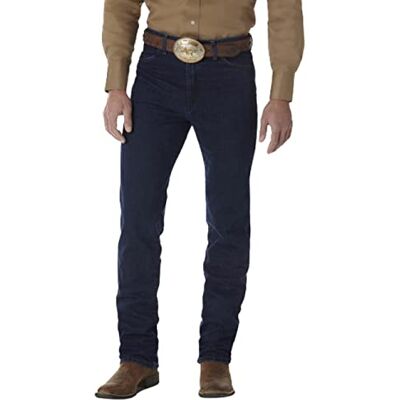 Wrangler herr cowboy slim-fit jeans, Mörk sten, 36W x 36L Wrangler herr cowboy slim-fit jeans, Mörk sten, 36W x 36L