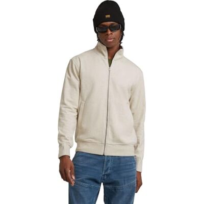 G-STAR RAW Nifous Zip Thru tröja, Flerfärgad (Whitebait Htr D25122-d566-6030), M G-STAR RAW Nifous Zip Thru tröja, Flerfärgad (Whitebait Htr D25122-d566-6030), M