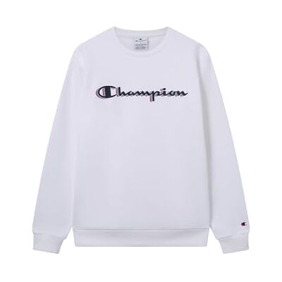 Champion Legacy Man för män – stor logotyp tröja, vit, L, Vit (Ww001), L Champion Legacy Man för män – stor logotyp tröja, vit, L, Vit (Ww001), L