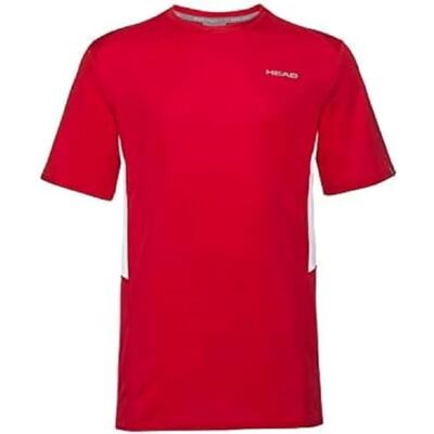HEAD pojkar ytterkläder huvud, klubb tech t-shirt pojkar, vit röd 116 HEAD pojkar ytterkläder huvud, klubb tech t-shirt pojkar, vit röd 116