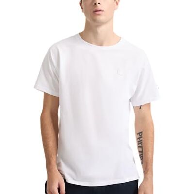 Champion Herr Big & Tall, klassisk t-shirt broderad C logo skjorta, Vitt, XL Champion Herr Big & Tall, klassisk t-shirt broderad C logo skjorta, Vitt, XL