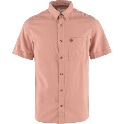 Fjällräven Fjallraven 87039-300 Övik Travel Shirt SS M Shirt herr Dusty Rose storlek L, Dammig rosa, L Fjällräven Fjallraven 87039-300 Övik Travel Shirt SS M Shirt herr Dusty Rose storlek L, Dammig rosa, L