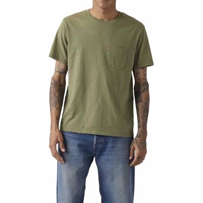 Levi's Ss Classic Pocket Tee Moss Olive 0908736 Levi's Ss Classic Pocket Tee Moss Olive 0908736