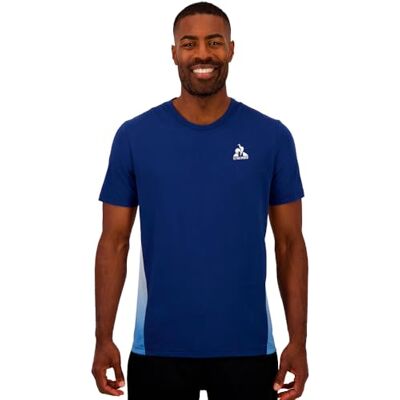 Le Coq Sportif T-shirt herr, Färg: blå, S Le Coq Sportif T-shirt herr, Färg: blå, S