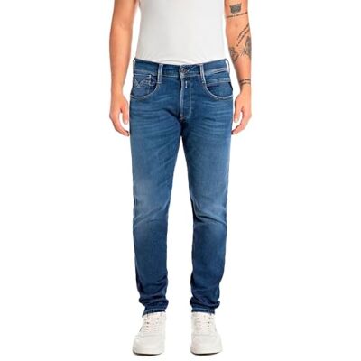 Replay Herr M914y jeans, 007 Mörkblå, 31 W/36 L Replay Herr M914y jeans, 007 Mörkblå, 31 W/36 L