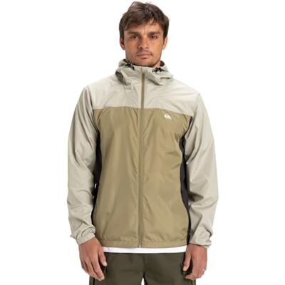 Quiksilver Windbreaker Overcast Windbreaker Herr Beige XS Quiksilver Windbreaker Overcast Windbreaker Herr Beige XS