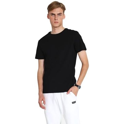 Carlheim Men's Classic Joel Crewneck T-Shirt, Black, XX-Large Carlheim Men's Classic Joel Crewneck T-Shirt, Black, XX-Large