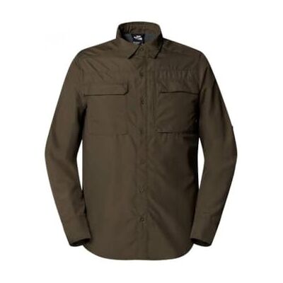 THE NORTH FACE NF0A4T184FY M L/S Sequoia Shirt T-shirt herr ny mullvad grön-NPF storlek XL, New Taupe Green-npf, XL THE NORTH FACE NF0A4T184FY M L/S Sequoia Shirt T-shirt herr ny mullvad grön-NPF storlek XL, New Taupe Green-npf, XL