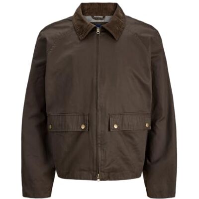JACK & JONES Jorbedford Waxed Jacka, Wren, XXL JACK & JONES Jorbedford Waxed Jacka, Wren, XXL
