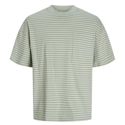 JACK & JONES JACK&JONES JCOTANICAL Stripe Tee SS Crew Neck SN, Ökensalt, XS JACK & JONES JACK&JONES JCOTANICAL Stripe Tee SS Crew Neck SN, Ökensalt, XS