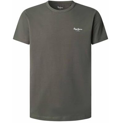 Pepe Jeans herr original basic 3N t-shirt, grön (olivgrön), M Pepe Jeans herr original basic 3N t-shirt, grön (olivgrön), M