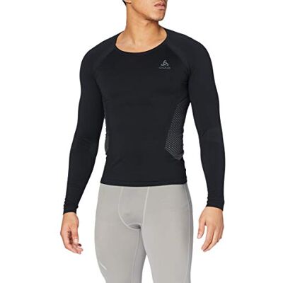 Odlo herr Suw Crew Neck Performance undertröja Black/Graphite Grey Medium Odlo herr Suw Crew Neck Performance undertröja Black/Graphite Grey Medium