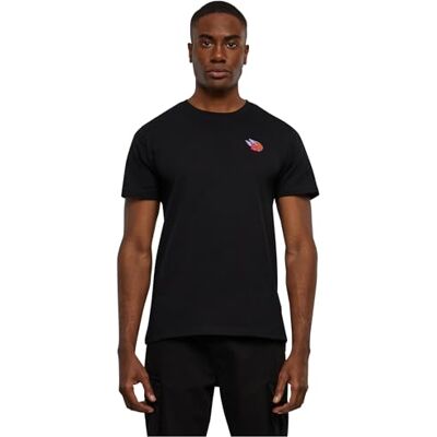 herr basket Fly EMB Tee XXL svart, svart, XXL herr basket Fly EMB Tee XXL svart, svart, XXL