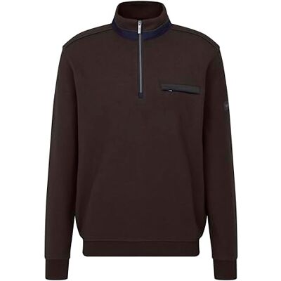 bugatti sweatshirt för män, BRUN, L bugatti sweatshirt för män, BRUN, L