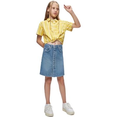 LTB Jeans flicka Zeina G kjol, blå, 158 LTB Jeans flicka Zeina G kjol, blå, 158
