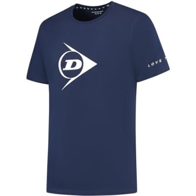 Dunlop Essentials Promo T-shirt, Marinblå, L, BLÅ, L Dunlop Essentials Promo T-shirt, Marinblå, L, BLÅ, L