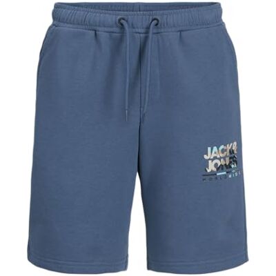 JACK & JONES Jpstluke sweatshorts GMS Mni, Oceanview, 122 JACK & JONES Jpstluke sweatshorts GMS Mni, Oceanview, 122