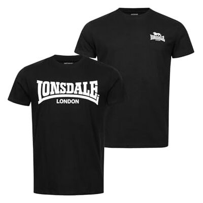 Lonsdale London Piddinghoe män t-shirt svart, svart, 3XL Lonsdale London Piddinghoe män t-shirt svart, svart, 3XL