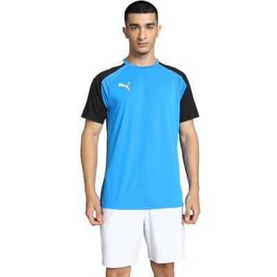 PUMA Unisex Teampacer Jersey T-shirt, blå, XXL PUMA Unisex Teampacer Jersey T-shirt, blå, XXL