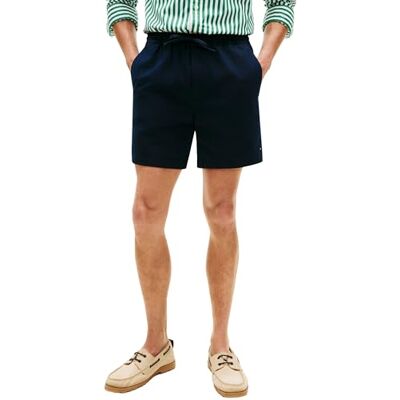 Tommy Hilfiger herr Dover 6" Po Poplin MW0MW42356, blå, 36W/Nil Tommy Hilfiger herr Dover 6" Po Poplin MW0MW42356, blå, 36W/Nil
