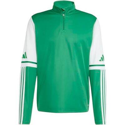 adidas herr Squadra25 Training Top Sweatshirt, team green/white, M adidas herr Squadra25 Training Top Sweatshirt, team green/white, M