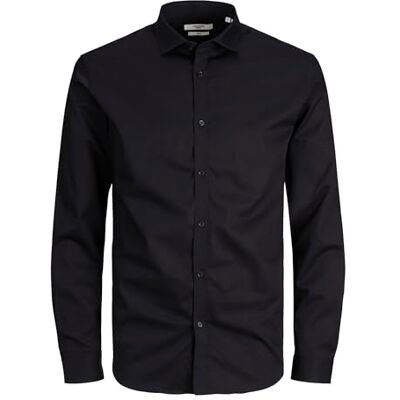JACK & JONES herrtopp, plusstorlek, lös passform, topp, Svart/passform: lös passform, 7XL plus size JACK & JONES herrtopp, plusstorlek, lös passform, topp, Svart/passform: lös passform, 7XL plus size
