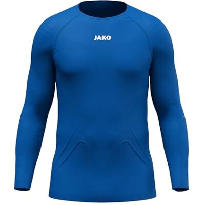 JAKO unisex långärmad skjorta lätt, kungsblå, M JAKO unisex långärmad skjorta lätt, kungsblå, M