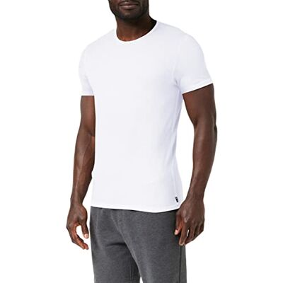 Lovable LVB Stretch Cotton T-Shirt Rund Hals Män, Vit (Vit 003), XL Lovable LVB Stretch Cotton T-Shirt Rund Hals Män, Vit (Vit 003), XL