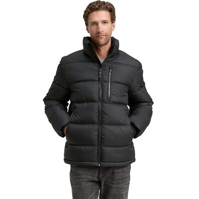 TOM TAILOR Herr 1046974 jacka, 29999-svart, S, 29999 Svart, S TOM TAILOR Herr 1046974 jacka, 29999-svart, S, 29999 Svart, S