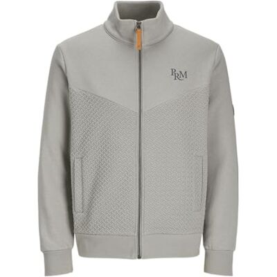 JACK & JONES herr Jprblufrankie sweatshirt dragkedja hög hals, Spöke grå, S JACK & JONES herr Jprblufrankie sweatshirt dragkedja hög hals, Spöke grå, S