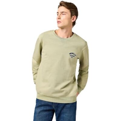 Wrangler SMALL Logo Crew, Te, S Wrangler SMALL Logo Crew, Te, S