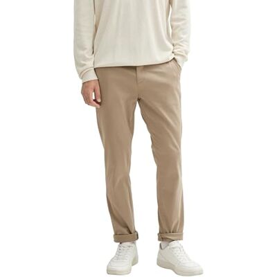 TOM TAILOR Travis Slim Chino byxor för män, 32240 – Mountain Taupe, 36W x 32L TOM TAILOR Travis Slim Chino byxor för män, 32240 – Mountain Taupe, 36W x 32L