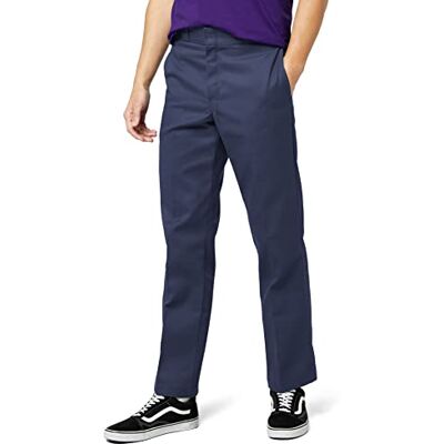 Dickies Orgnl 874-arbetsbyxa för män, avslappnade byxor, storlek W34/L34 (tillverkarens storlek: 34T), blå (Navy Blue NV), Blå (Dark Navy Dn), 34W / 34L Dickies Orgnl 874-arbetsbyxa för män, avslappnade byxor, storlek W34/L34 (tillverkarens storlek: 34T), blå (Navy Blue NV), Blå (Dark Navy Dn), 34W / 34L