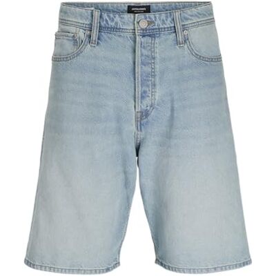 JACK & JONES Jjialex Jjoriginal shorts Sq 071, Blå denim, L JACK & JONES Jjialex Jjoriginal shorts Sq 071, Blå denim, L