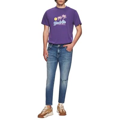 LTB Jeans herr Servando 601 – Tapered Mid Rise Basic-5-ficks medium tvätt blå av bomullsblandning – storlek W29L36, blå, 29W x 36L LTB Jeans herr Servando 601 – Tapered Mid Rise Basic-5-ficks medium tvätt blå av bomullsblandning – storlek W29L36, blå, 29W x 36L