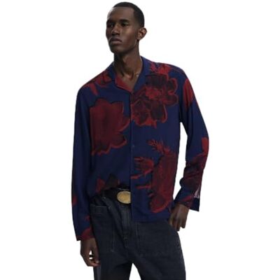 Desigual CAM_TOSSA, 5000 Navy, L, Blå, L Desigual CAM_TOSSA, 5000 Navy, L, Blå, L