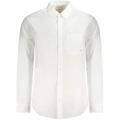 Calvin CK JEANS herr LS POPLIN KLASSIC SHIRT LV040QM160, vit (lysande vit), S, Vit (lysande vit), S Calvin CK JEANS herr LS POPLIN KLASSIC SHIRT LV040QM160, vit (lysande vit), S, Vit (lysande vit), S
