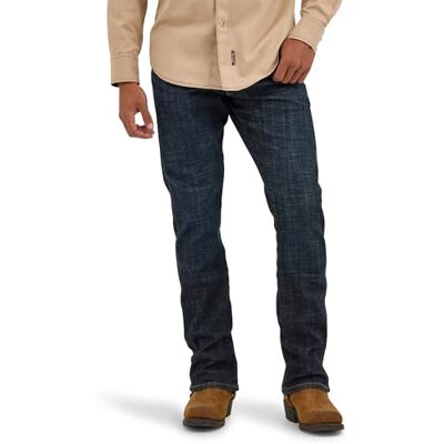 Wrangler herr retro slim fit boot cut jeans, Dax, 30W / 30L Wrangler herr retro slim fit boot cut jeans, Dax, 30W / 30L