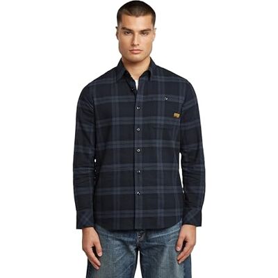 8719965012981 Bristum 2.0 Slim Shirt, Flerfärgad (India Ink Toby Check D23553-d748-h520), M 8719965012981 Bristum 2.0 Slim Shirt, Flerfärgad (India Ink Toby Check D23553-d748-h520), M