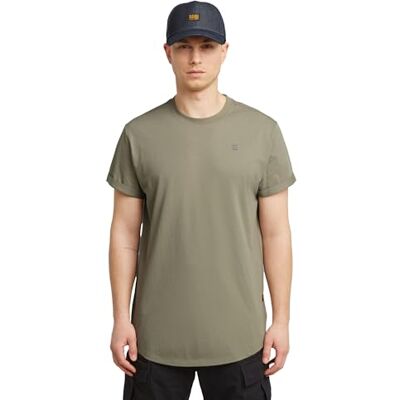 G-STAR RAW herrtröja med rak passform, Klöver, M G-STAR RAW herrtröja med rak passform, Klöver, M
