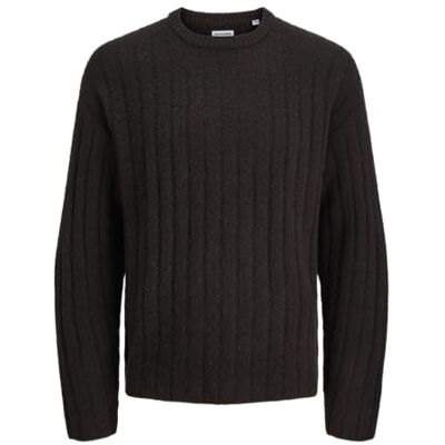 JACK & JONES Jjebradley Carter Knit Crew Neck Sn, Delicioso, M JACK & JONES Jjebradley Carter Knit Crew Neck Sn, Delicioso, M