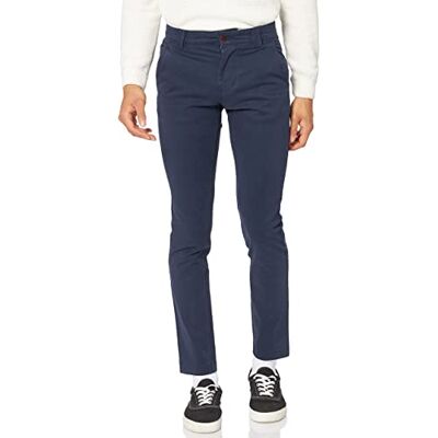 Tommy Jeans herr chinos TJM Scanton Chino byxa slim fit, Twilight Navy, 33W x 34L Tommy Jeans herr chinos TJM Scanton Chino byxa slim fit, Twilight Navy, 33W x 34L