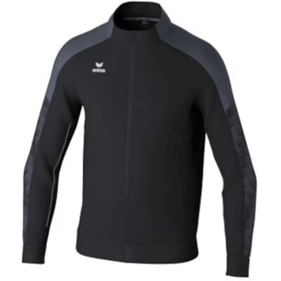 Erima Unisex EVO STAR träningsjacka (1032456), svart/slate grå, 4XL Erima Unisex EVO STAR träningsjacka (1032456), svart/slate grå, 4XL