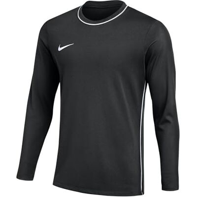 NIKE Df Park26 Crew T-Shirt för män, Black/White/White, M NIKE Df Park26 Crew T-Shirt för män, Black/White/White, M