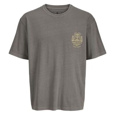 JACK & JONES Jprblumanson Ss Tee, Steeple Grey, L JACK & JONES Jprblumanson Ss Tee, Steeple Grey, L
